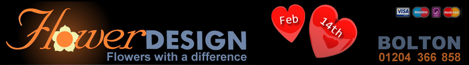 Flower Design Florist Bolton - Valentines Day Flowers